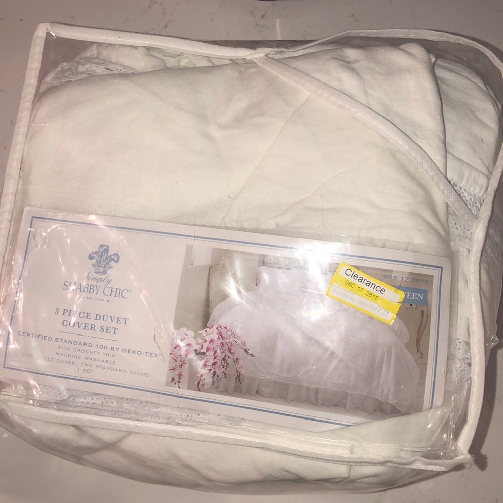 3 Piece Queen Duvet Cover Set